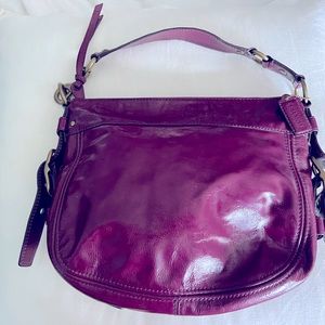 Coach vintage H0873 plum Hobo bag